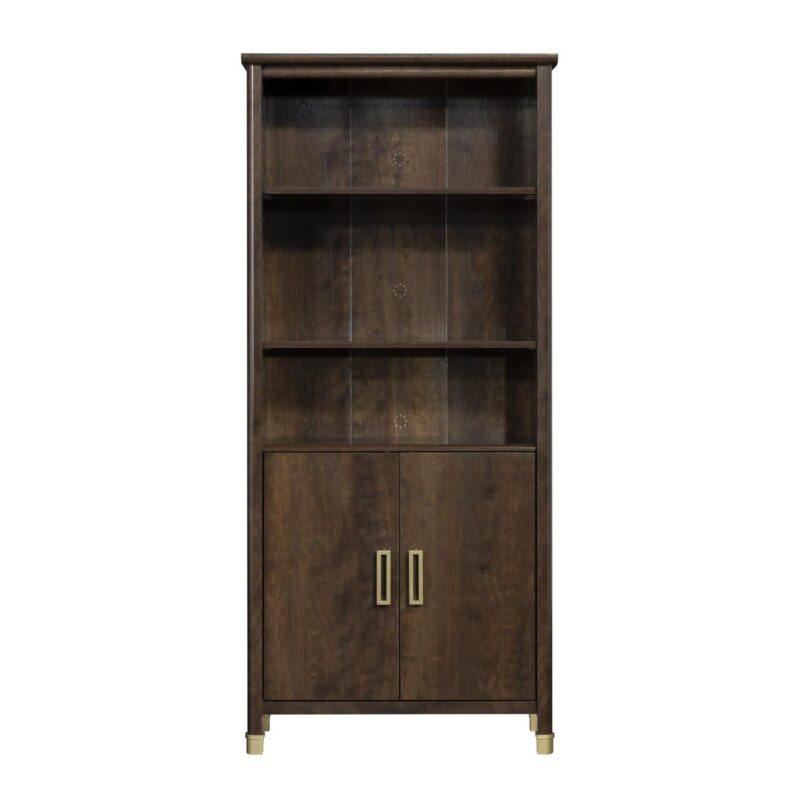 1934 Collection, by SauderBookcase with Doors, Deco Cherry Finish - Image 10
