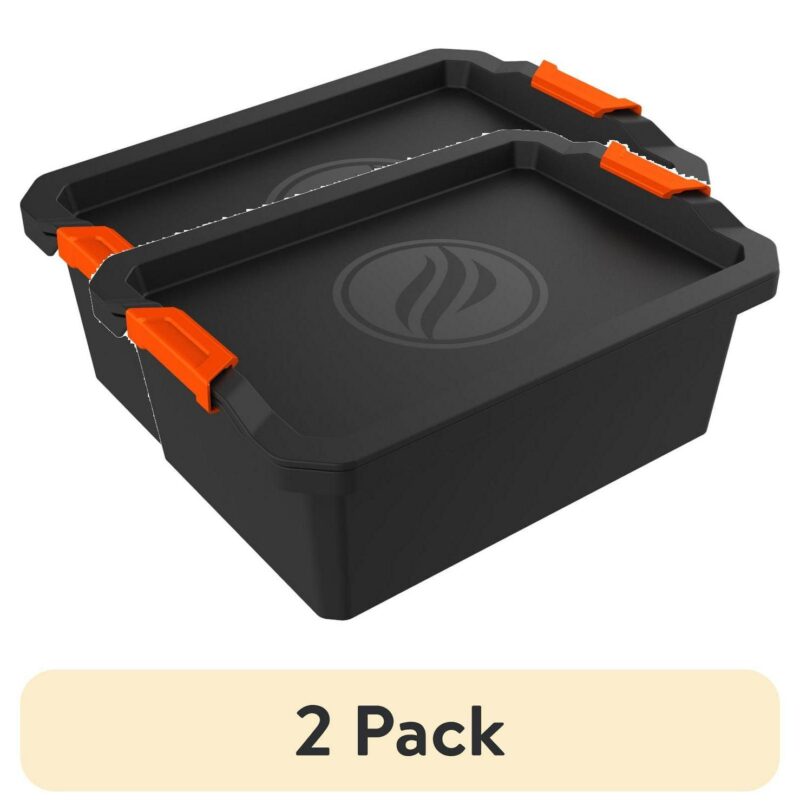 (2 pack) Blackstone 10-Piece Storage Tote All-In-One Store and Serve System