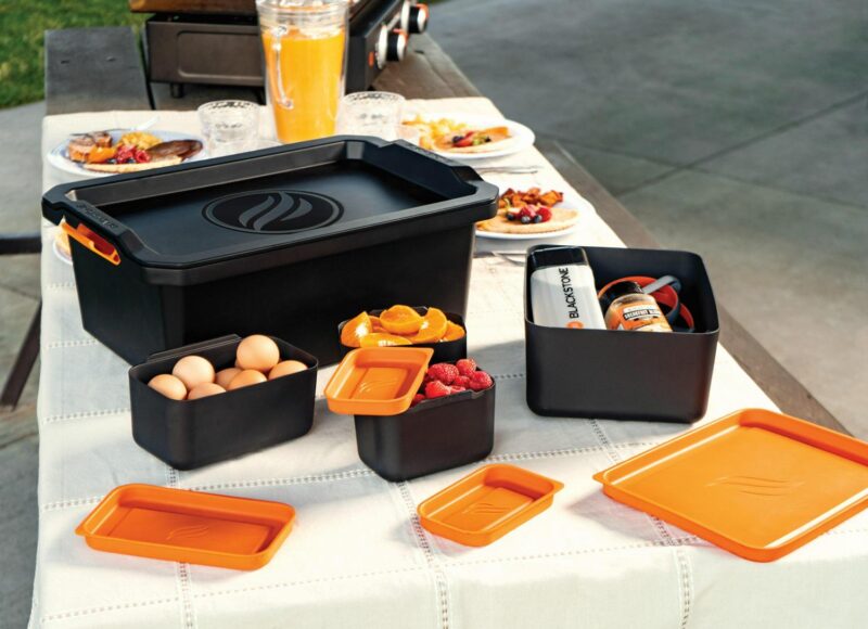 (2 pack) Blackstone 10-Piece Storage Tote All-In-One Store and Serve System - Image 7