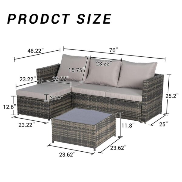 3 Pieces Patio Furni 359db9f9682a661c40ed8c7c7bf69473