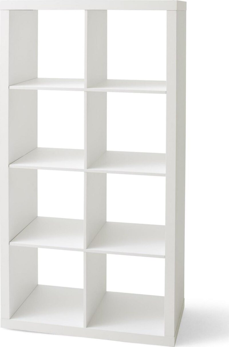 (3 pack) Better Homes and Gardens 8-Cube Storage Organizer, White Texture - Image 4