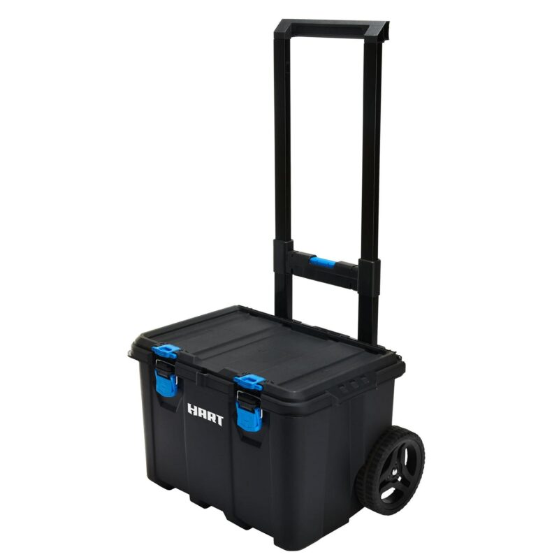 (3 pack) HART Stack System, Mobile Tool Storage and Organization, Black and Blue - Image 5