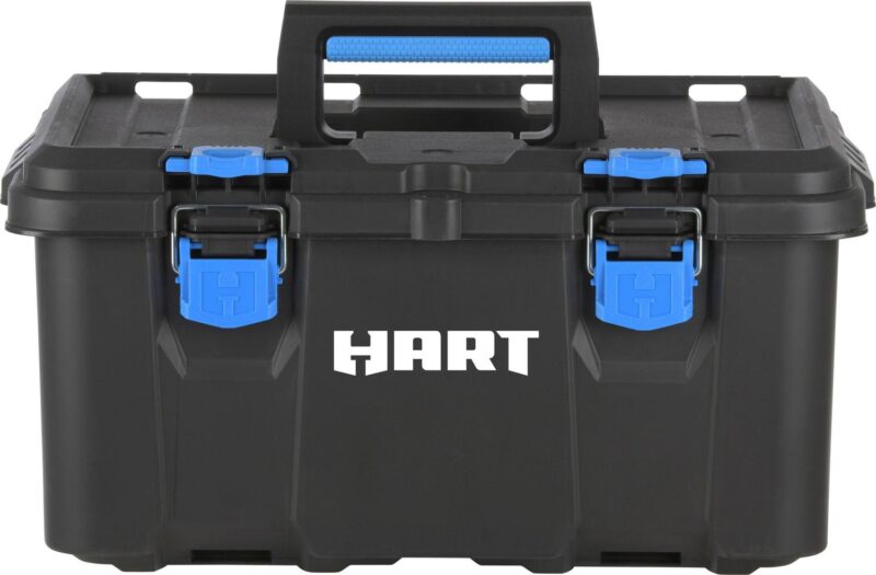 (3 pack) HART Stack System, Mobile Tool Storage and Organization, Black and Blue - Image 17
