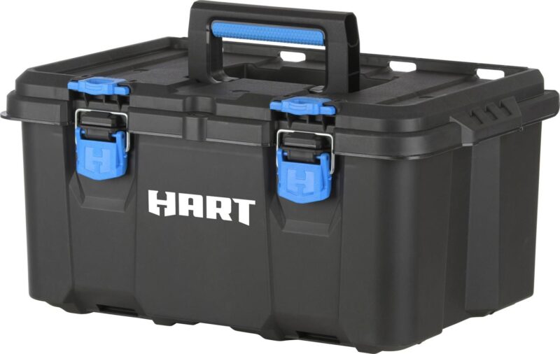 (3 pack) HART Stack System, Mobile Tool Storage and Organization, Black and Blue - Image 20