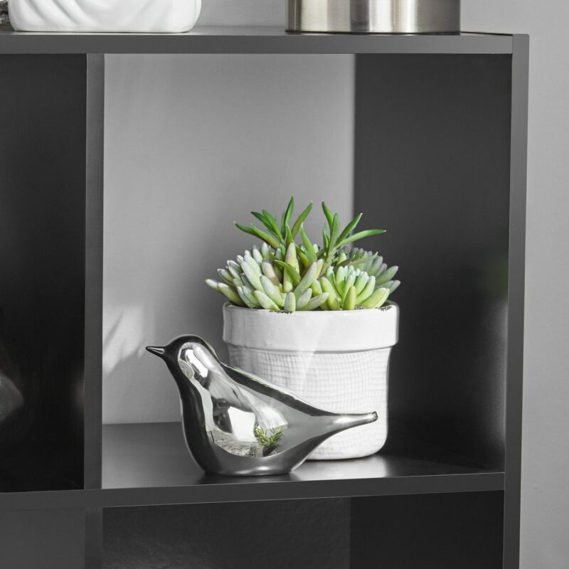 (3 pack) Mainstays 11  6-Cube Storage Organizer, Black - Image 7