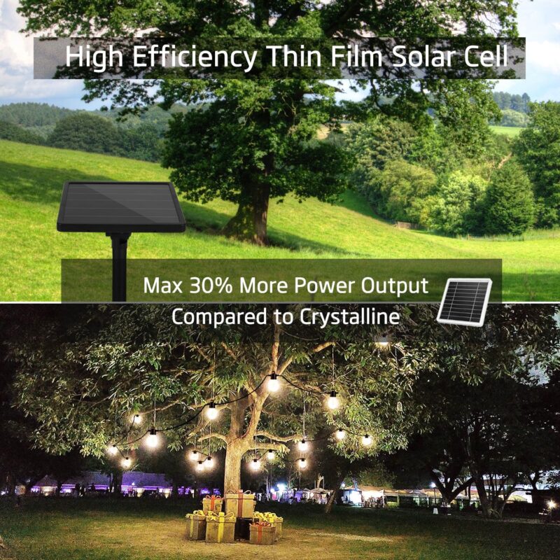 (4 pack) Better Home and Gardens Solar String Lights - Image 5