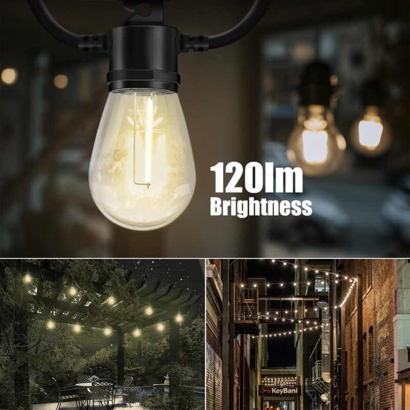 (4 pack) Better Home and Gardens Solar String Lights - Image 9