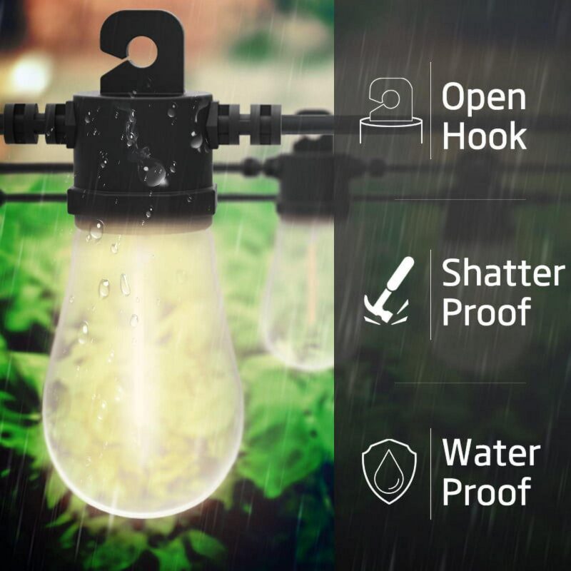 (4 pack) Better Home and Gardens Solar String Lights - Image 14