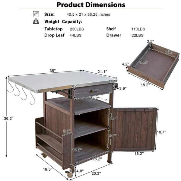 AENKYO Outdoor Grill fd66a1eb49c59d05bbe937af0560f60b