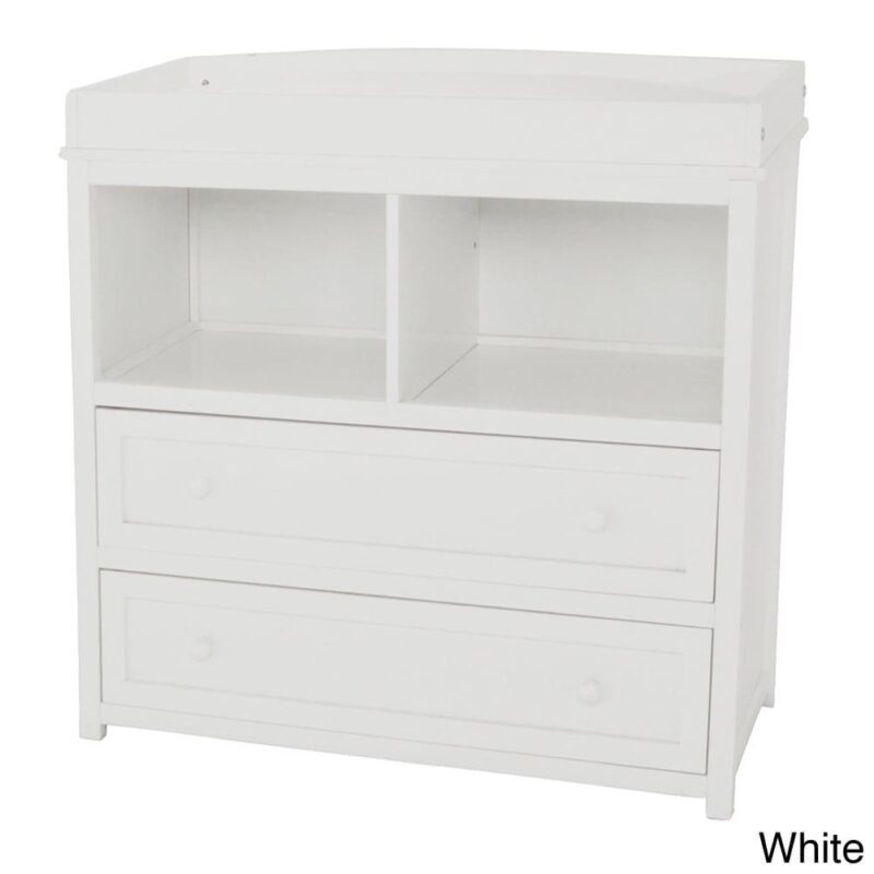 AFG Baby Furniture Leila 2-Drawer Changing Table, Gray - Image 4