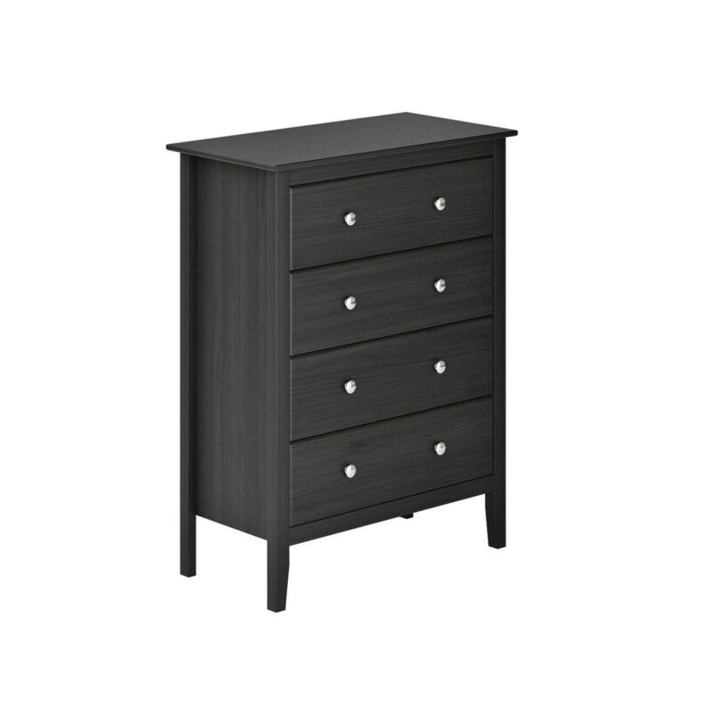 Adeptus Solid Wood Easy Pieces 4 Drawer Chest of Drawers - White - Image 2