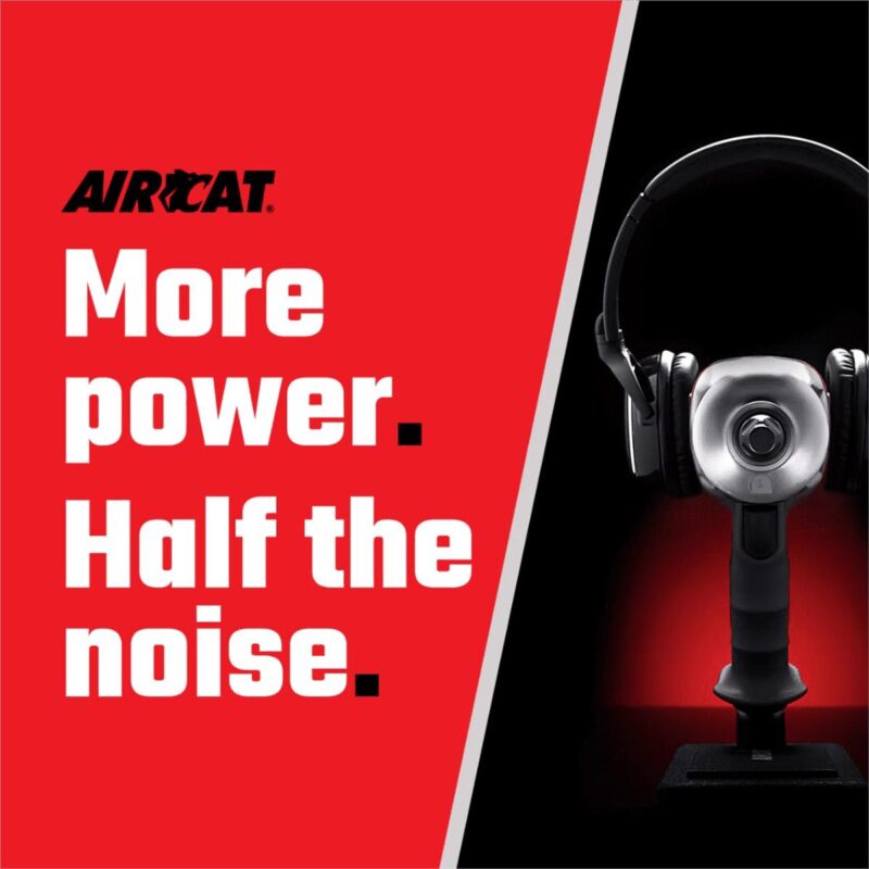 AirCat 1/2  VIBROTHERM DRIVE Composite Impact Wrench - Image 2