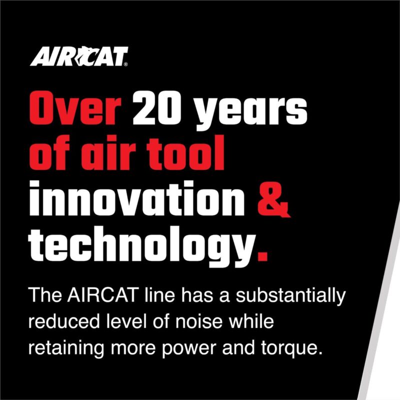 AirCat 1/2  VIBROTHERM DRIVE Composite Impact Wrench - Image 7