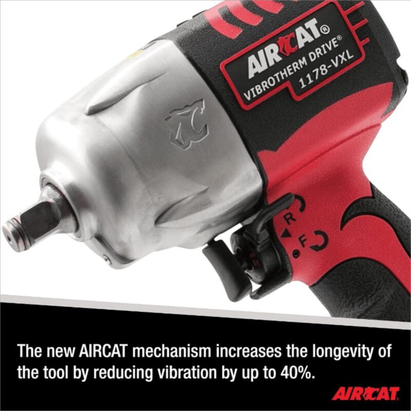 AirCat 1/2  VIBROTHERM DRIVE Composite Impact Wrench - Image 4