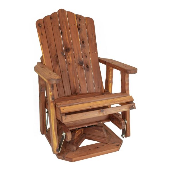 American Furniture Classics 23  CEDAR ADIRONDACK Swivel Glider