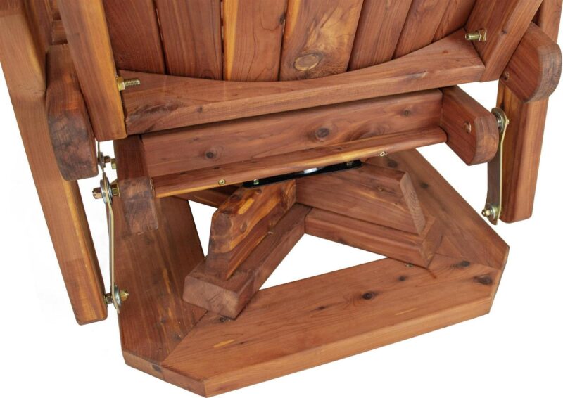 American Furniture Classics 23  CEDAR ADIRONDACK Swivel Glider - Image 6