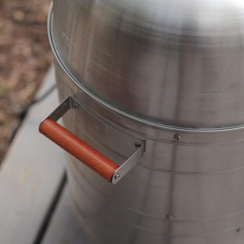 Americana Stainless Steel 351sq. inch Charcoal Water Smoker - Image 4