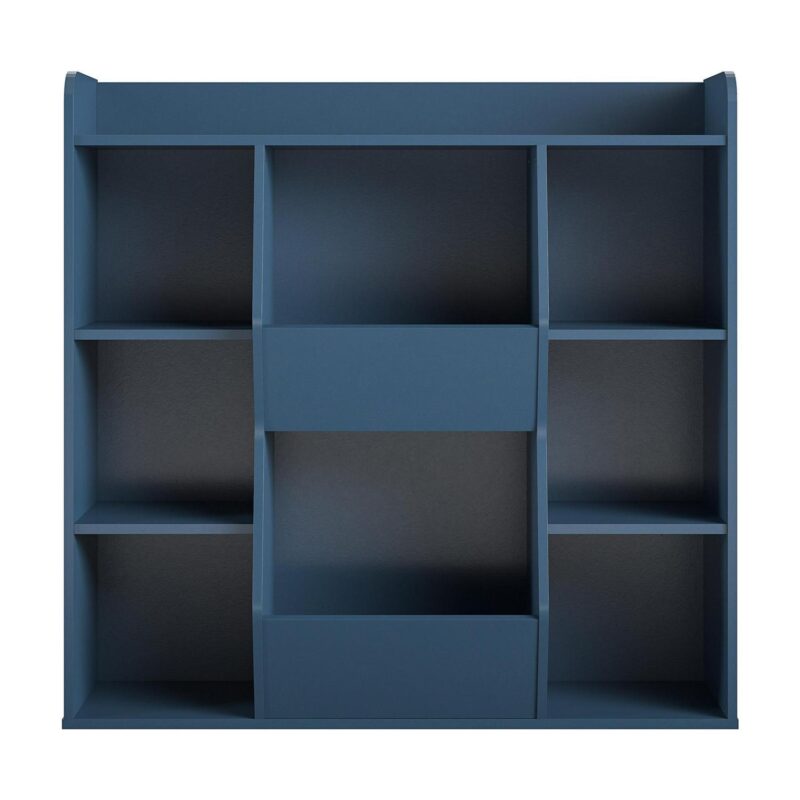 Ameriwood Home Charli Kids Large Toy Storage Bookcase, Navy - Image 5