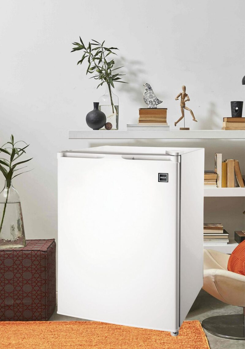 Arctic Chef 2.6 Cu Ft Single Door Mini Fridge, White - Image 4