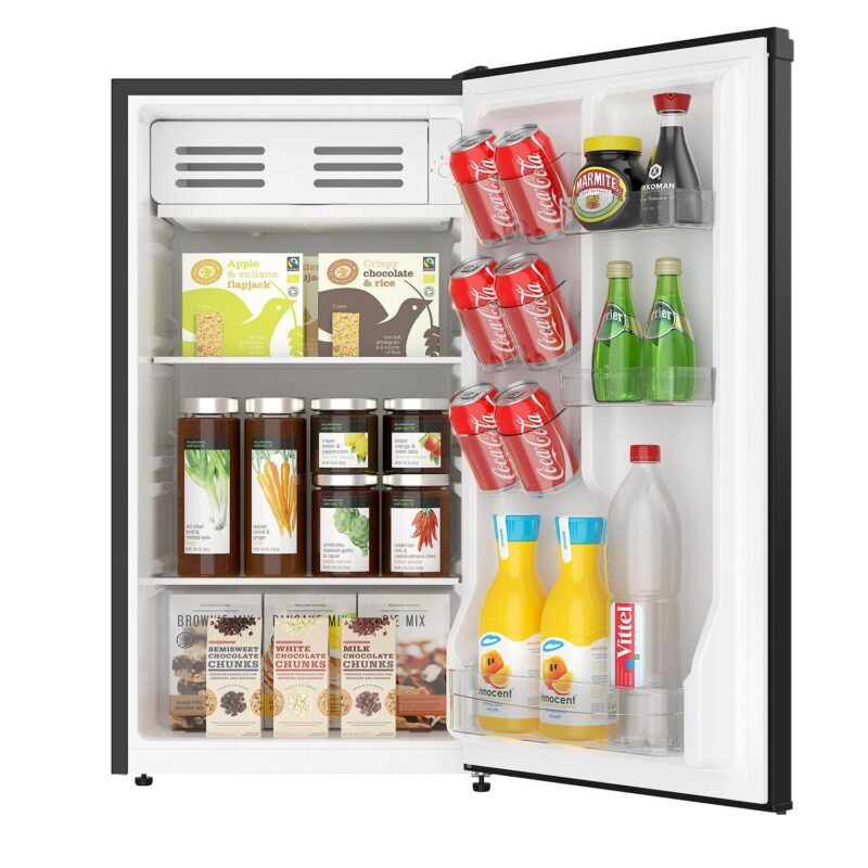 Arctic Chef 3.2 Cu. ft. Compact Refrigerator with Eraser Board Door, RFR326, Black - Image 4