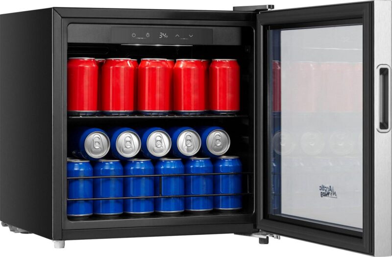 Arctic King 48-Can Stainless Steel Beverage Fridge and Cooler with Electrical Control, ARV48B1AST - Image 2