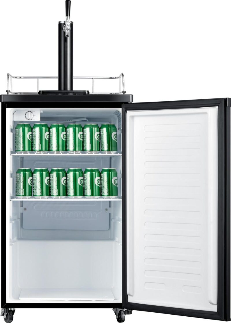 Arctic King Single Tap Kegerator, 4.9 Cu. ft, Black, ABDA049ADBS - Image 5