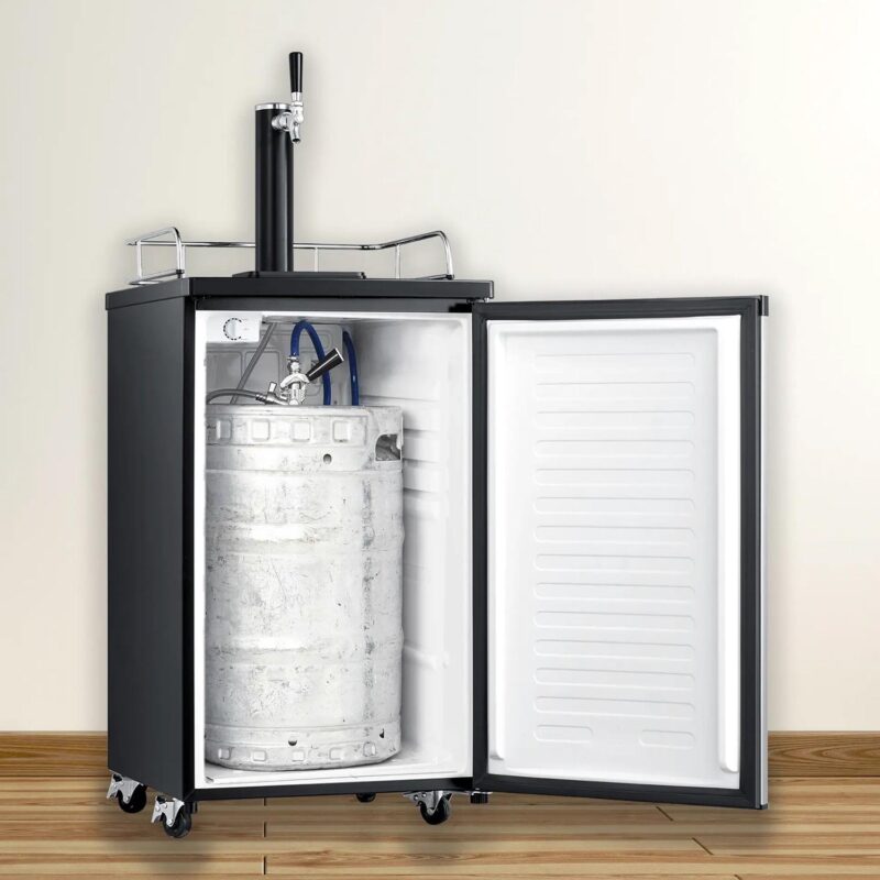 Arctic King Single Tap Kegerator, 4.9 Cu. ft, Black, ABDA049ADBS - Image 9