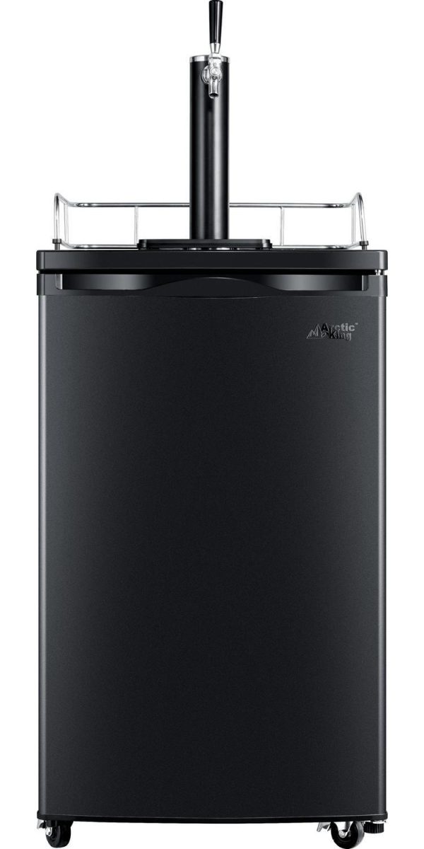 Arctic King Single Tap Kegerator, 4.9 Cu. ft, Black, ABDA049ADBS