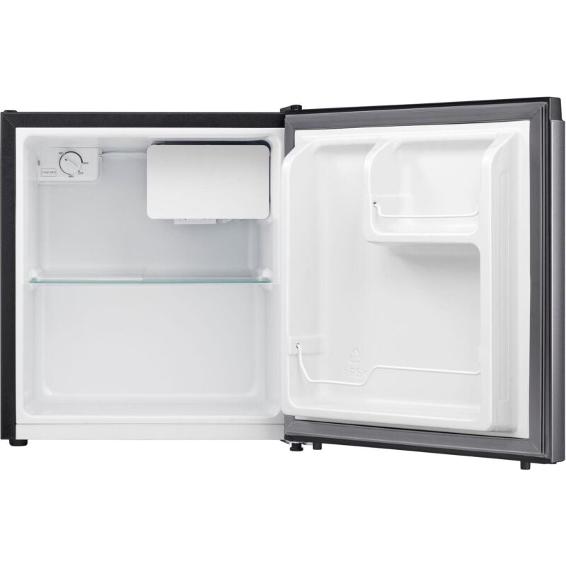 Arctic Wind New Standard 17.5 in W 1.6-Cu. ft. Energy Star Compact Refrigerator with Freezer, Silver - Image 7