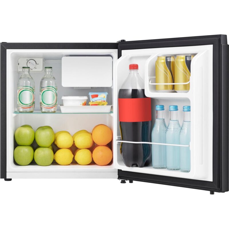 Arctic Wind New Standard 17.5 in W 1.6-Cu. ft. Energy Star Compact Refrigerator with Freezer, Silver - Image 6