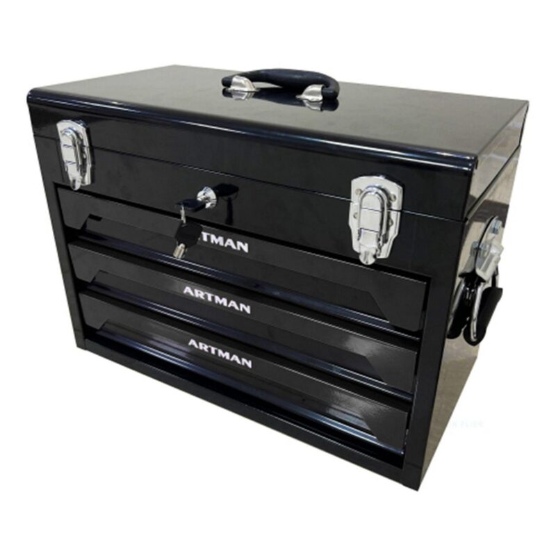Aukfa 439-Piece Mechanics Tool Set, 3 Drawer Tool Organizer Metal Box w/ Tool Kit for Home, Auto Repair, Black - Image 10