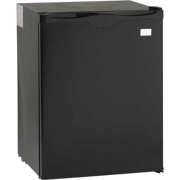 Avanti AR2416B 110V 2.2 Cubic Foot Compact Quiet Mini Fridge Refrigerator, Black