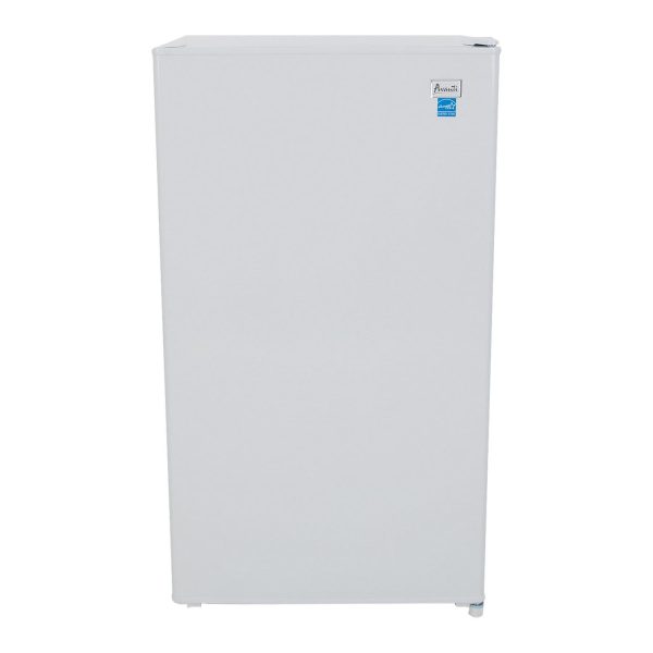 Avanti AVARM3306W 3.3 Cu Ft Compact Refrigerator w/ Chiller, White