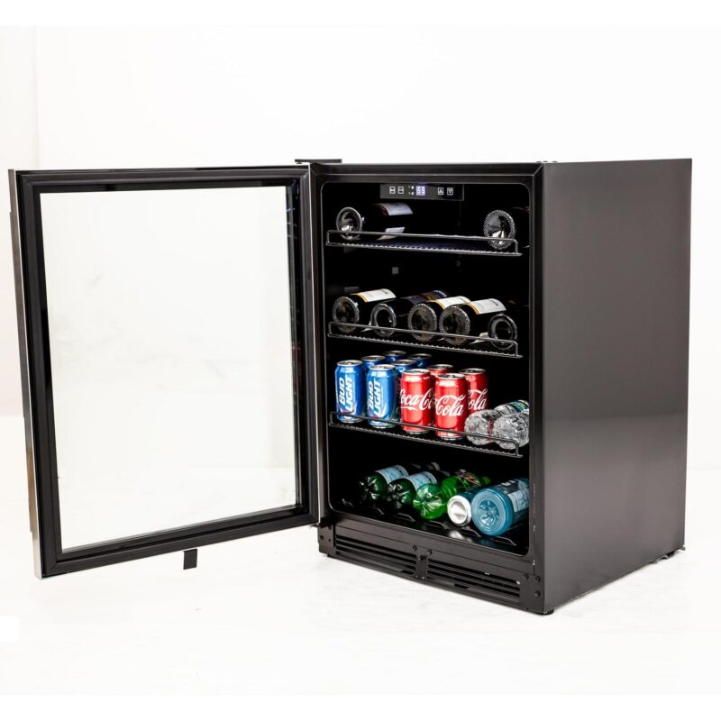 Avanti BVB52T4S 133 Can Stainless Steel Beverage Center - Image 5