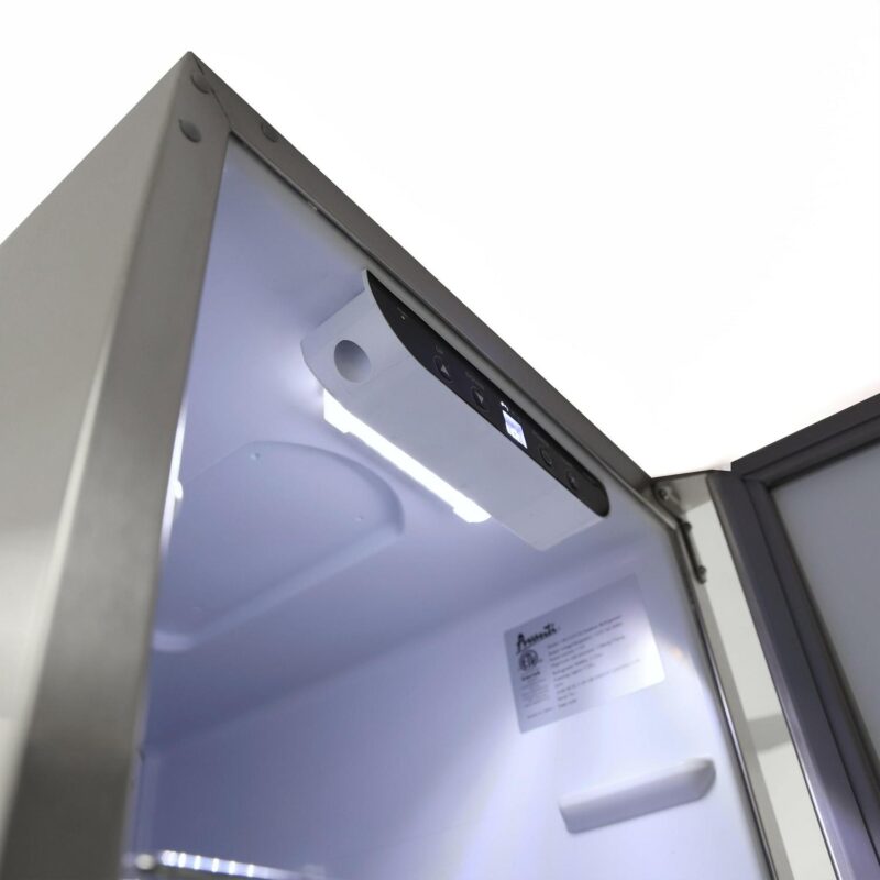 Avanti Reversible Door Hinges Refrigerators with Shelves, Stainless Steel, 69.0 lb - Image 5