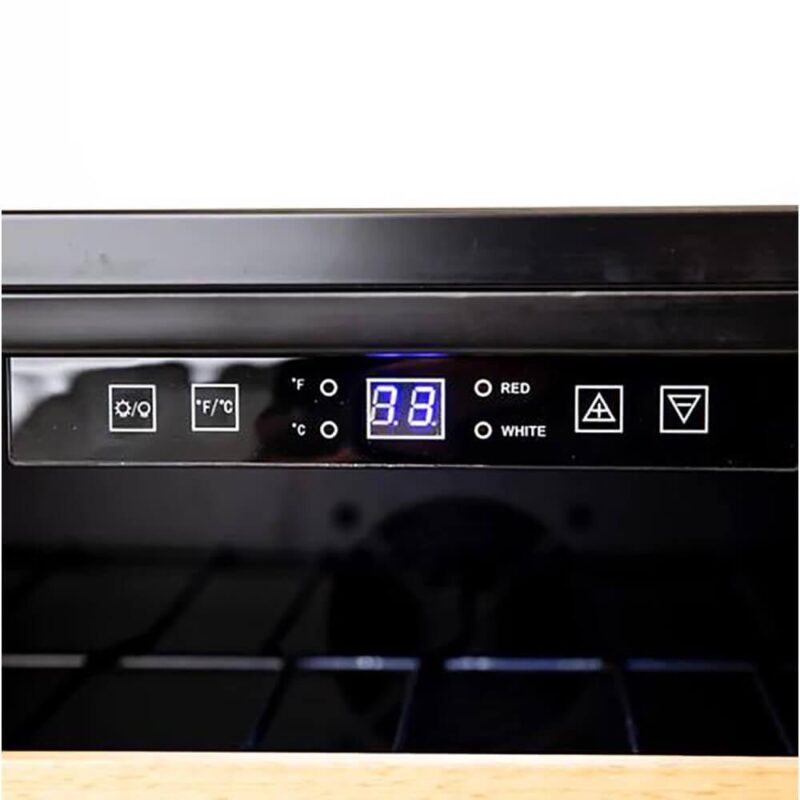 Avanti WCB52T3S 51 Bottle Stainless Steel Wine Cooler - Image 4