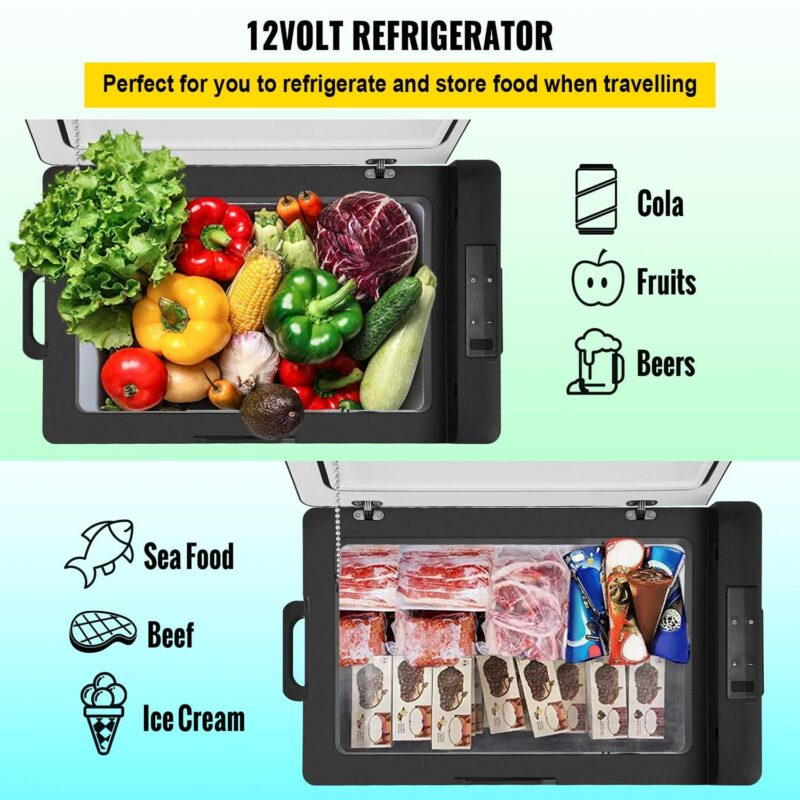 BENTISM 12volt Car Refrigerator Portable Freezer 42Qt Camping Refrigerator Outdoor - Image 6