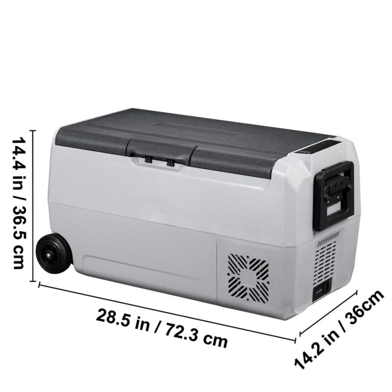BENTISM 38 Qt Portable Car Refrigerator RV Fridge Freezer 12/24V DC and 110-240V AC - Image 10