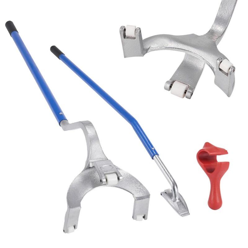 BENTISM Truck Tire Changer Mount Demount 22.5-24.5 in Radial Bias Ply/Tubeless Tire Blue