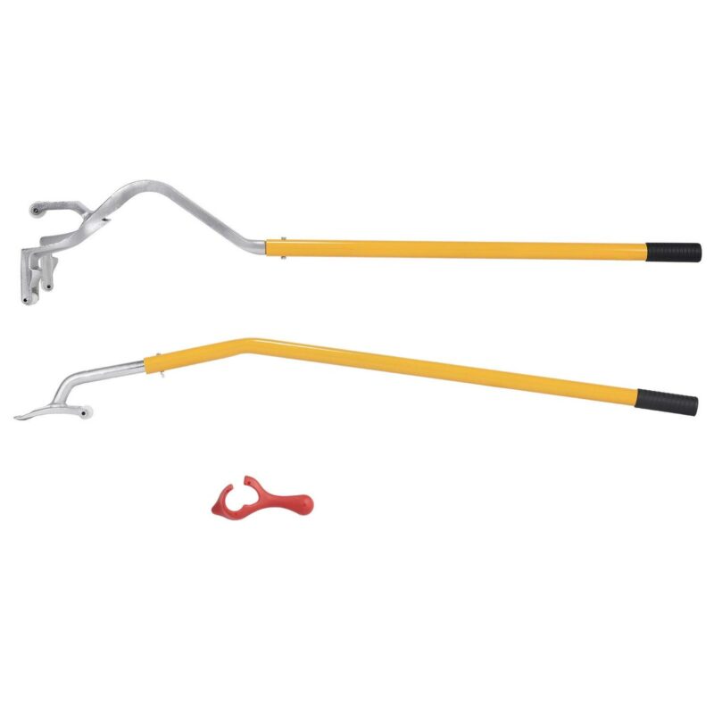 BENTISM Truck Tire Changer Mount Demount 22.5-24.5 in Radial Bias Ply/Tubeless Tire Yellow - Image 9