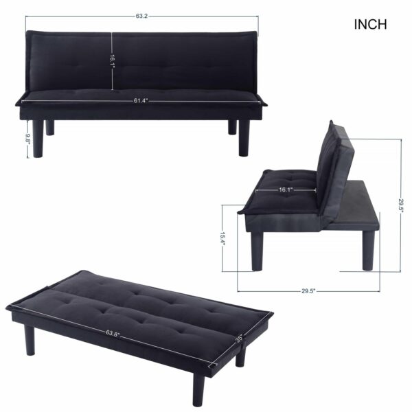 BSHTI Futon Converti 596dc1118ab001a2491f8f800ce8923e