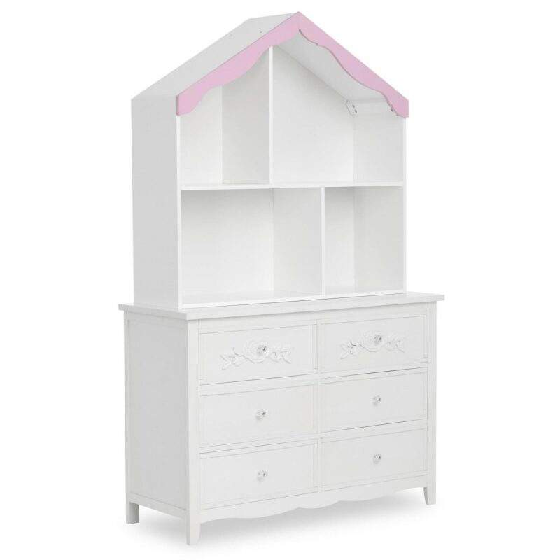 Barbie by Evolur Rose Hutch in White and Pink - Image 9