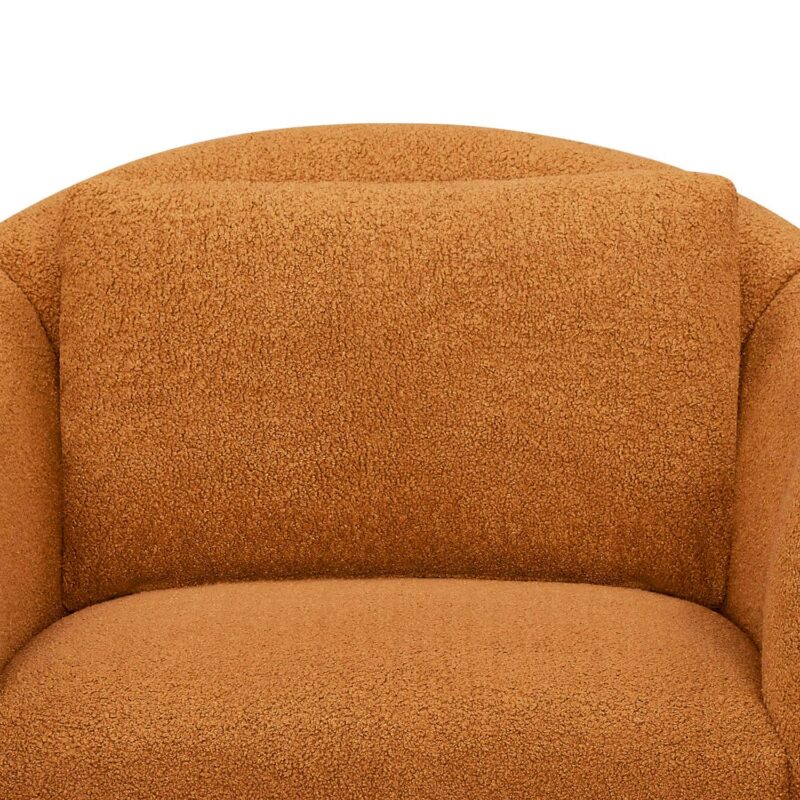 Beautiful Barrymore Teddy Accent Chair by Drew Barrymore, Butterscotch Shearling - Image 5