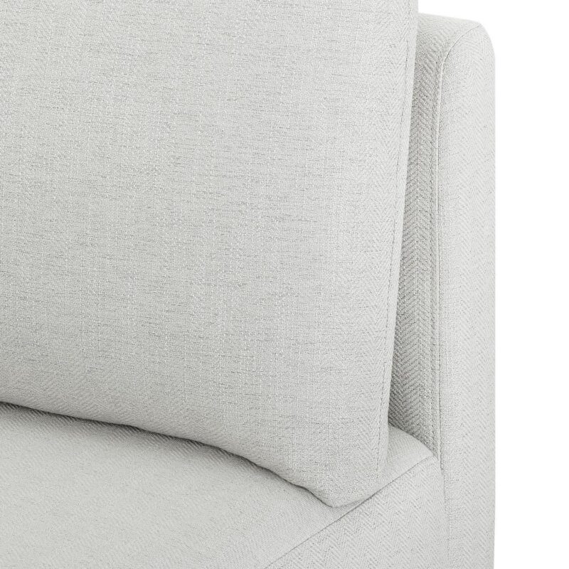 Beautiful Drew Modular Sectional Sofa with Ottoman by Drew Barrymore, Porcini Taupe - Image 3