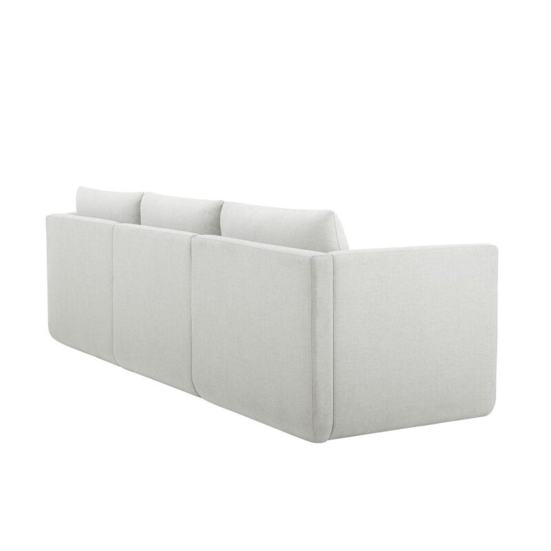 Beautiful Drew Modular Sectional Sofa with Ottoman by Drew Barrymore, Porcini Taupe - Image 2