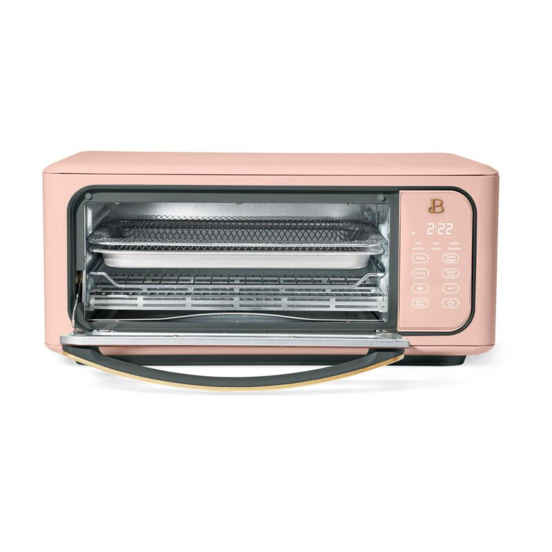 Beautiful Infrared Air Fry Toaster Oven, 9-Slice, 1800 W, Rose by Drew Barrymore - Image 9