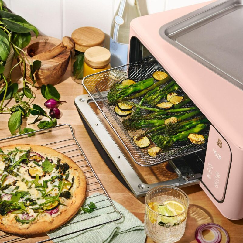 Beautiful Infrared Air Fry Toaster Oven, 9-Slice, 1800 W, Rose by Drew Barrymore - Image 8