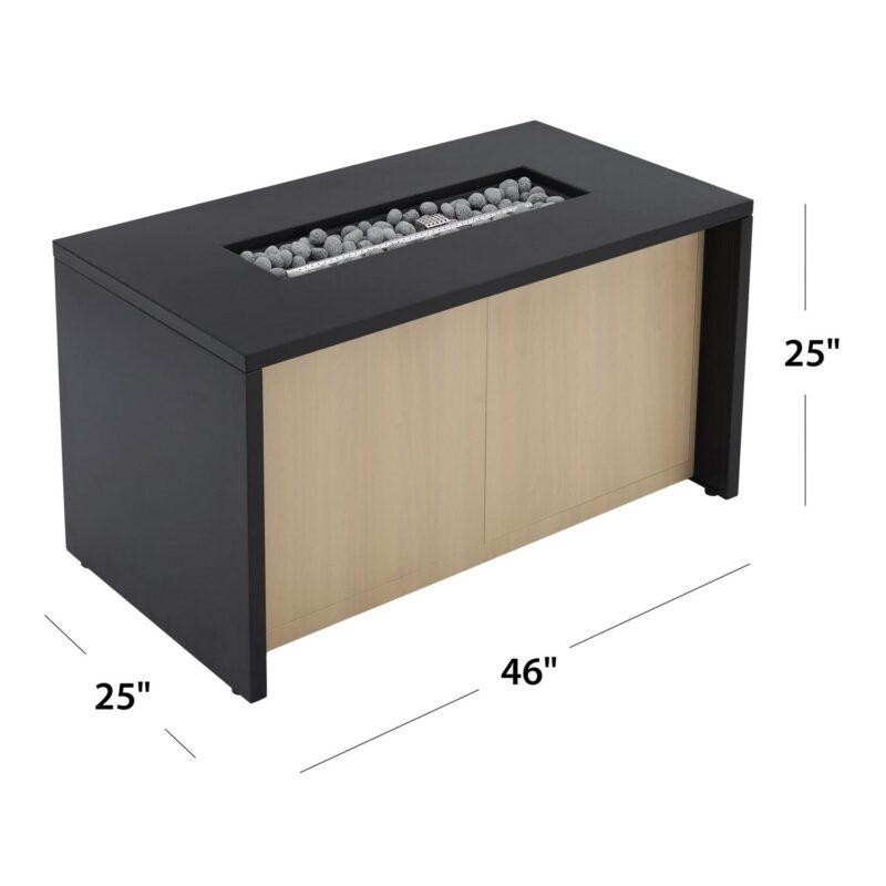 Better Home and Gardens Ventura Metal LP Firepit - Image 4