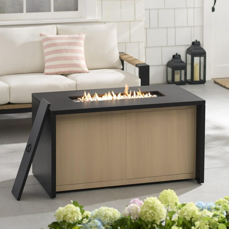 Better Home and Gardens Ventura Metal LP Firepit - Image 11