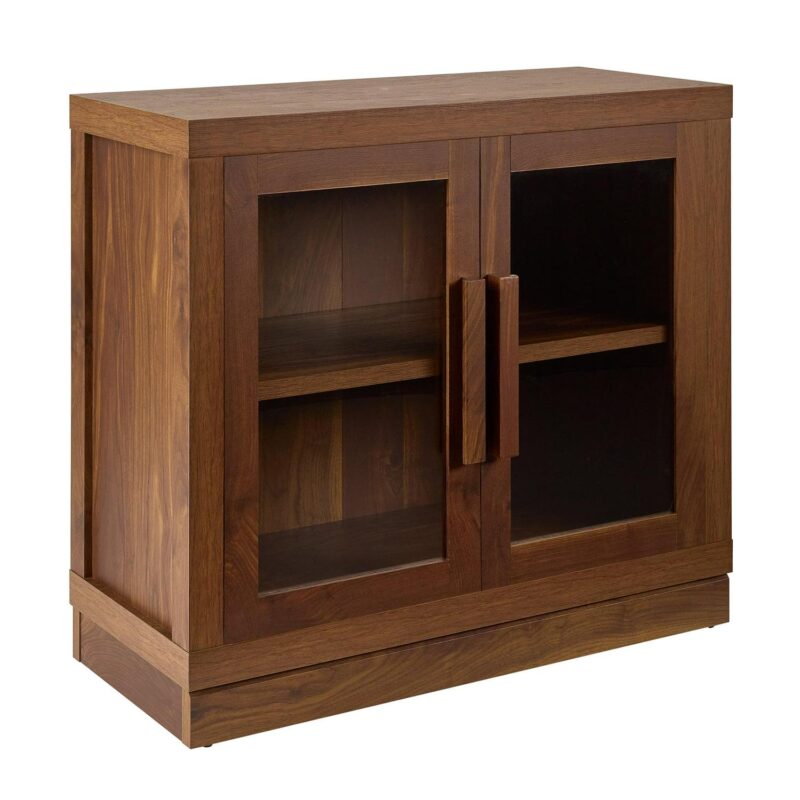 Better Homes and Gardens Ezra Accent Cabinet, Warm Walnut Finish - Image 2